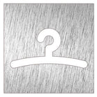 Pictogramme inox - Vestiaire ou garde-ro