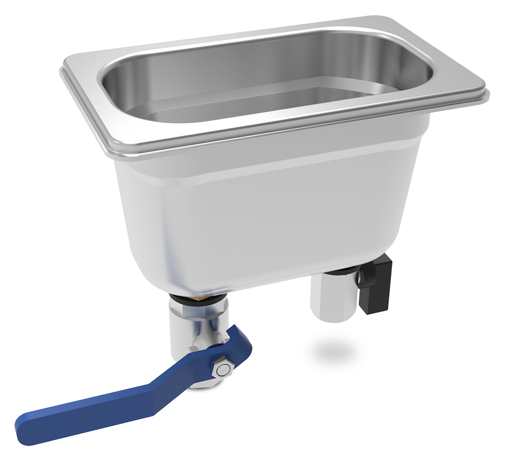 Rince bouliers à glace pour encastrer