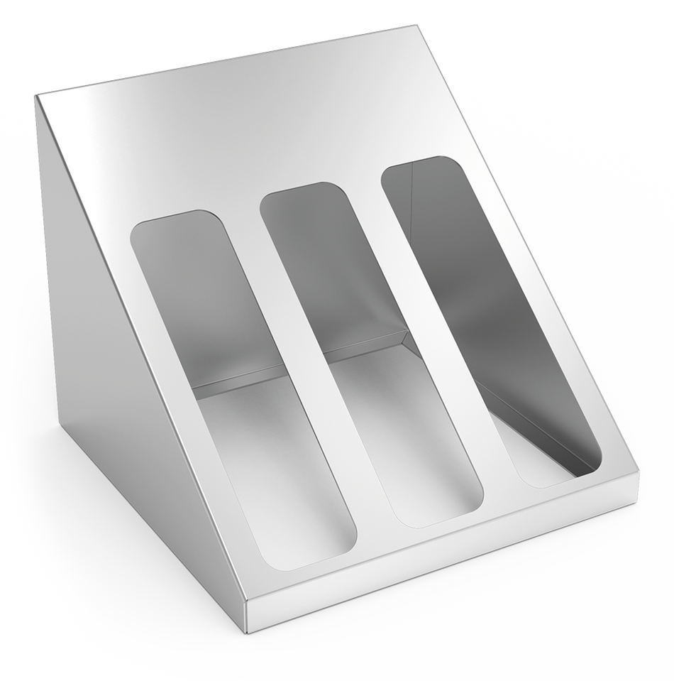 Porte-bouteilles présentoir de table en inox pour bouteilles de vin
