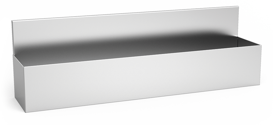 Porte bouteilles inox pour adosser