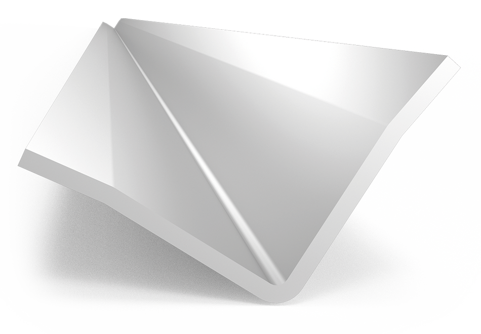 Baguette d'angle externe inox