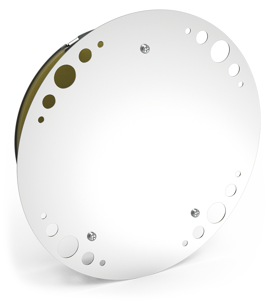 Stainless steel insect exterminator decorative round model | Lioninox