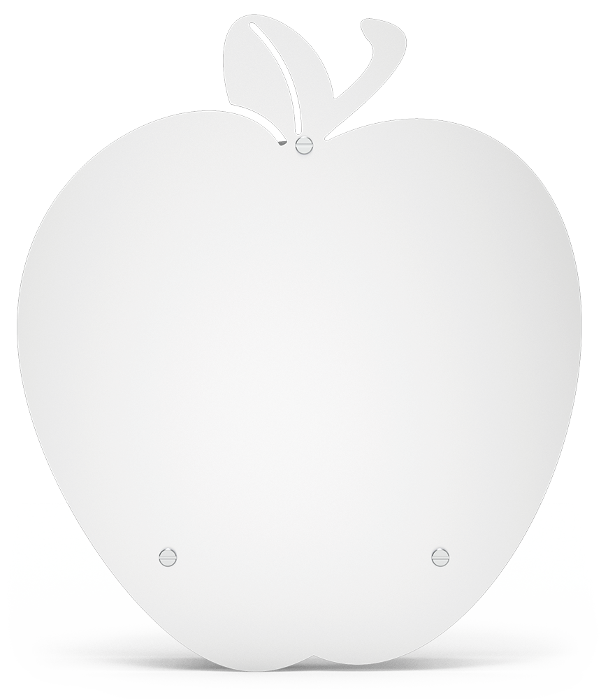 Stainless steel insect exterminator decorative apple model