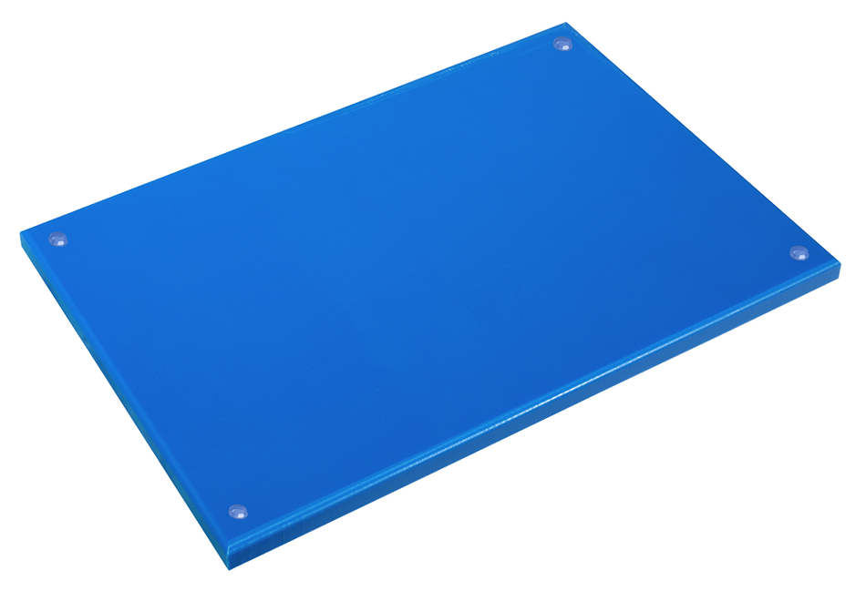 Plaque de découpe en polyéthylène bleu P500