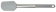 Spatola in silicone e acciaio inox
