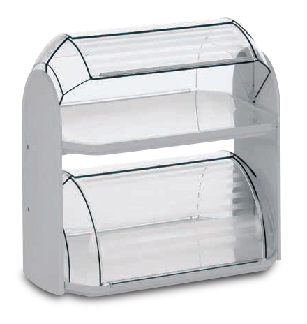 Vitrine viénoiserie double étage