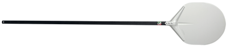 Pelle ronde en aluminium pour four