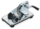 Trancheuse inox manuelle de charcuterie