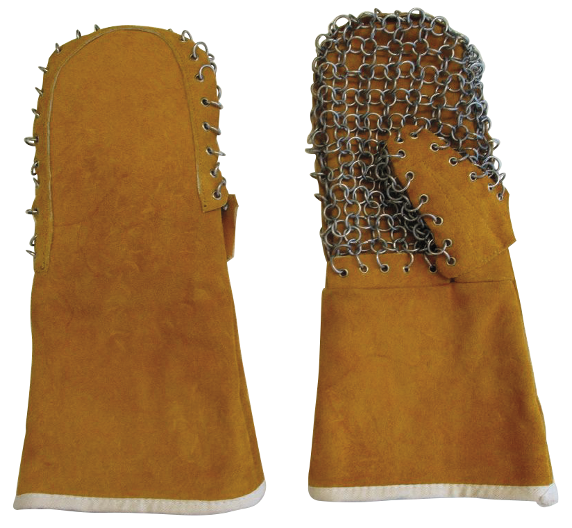 Moufle anticalorique de sciage ignifuge jusquà 500º (paire), taille unique