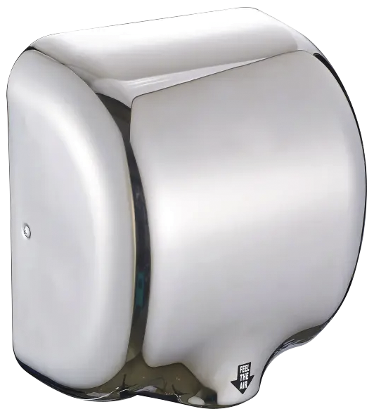 Sèche-mains optique inox satiné sans tuy