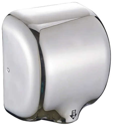 Sèche-mains optique inox satiné sans tuy