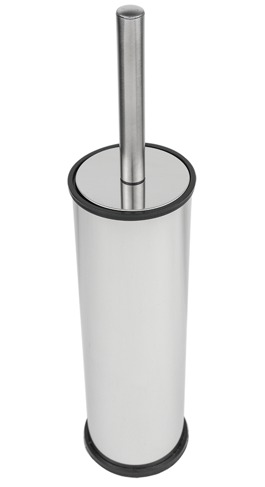 Set di spazzole e supporto in acciaio inox per toilette 