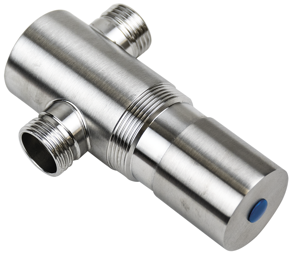Bouton poussoir inox temporisé 1/2" M-M (remplace 460410)