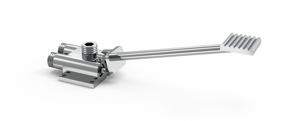Robinet à pédale mélangeur professionnel