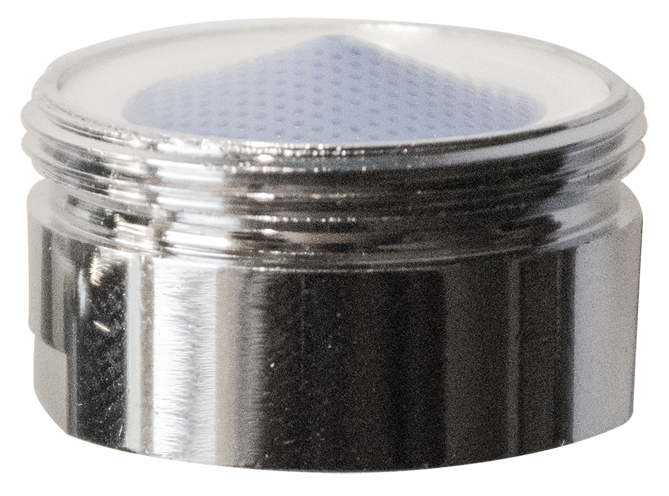 Aérateur chromé fixe pour robinet (15 lts/min)