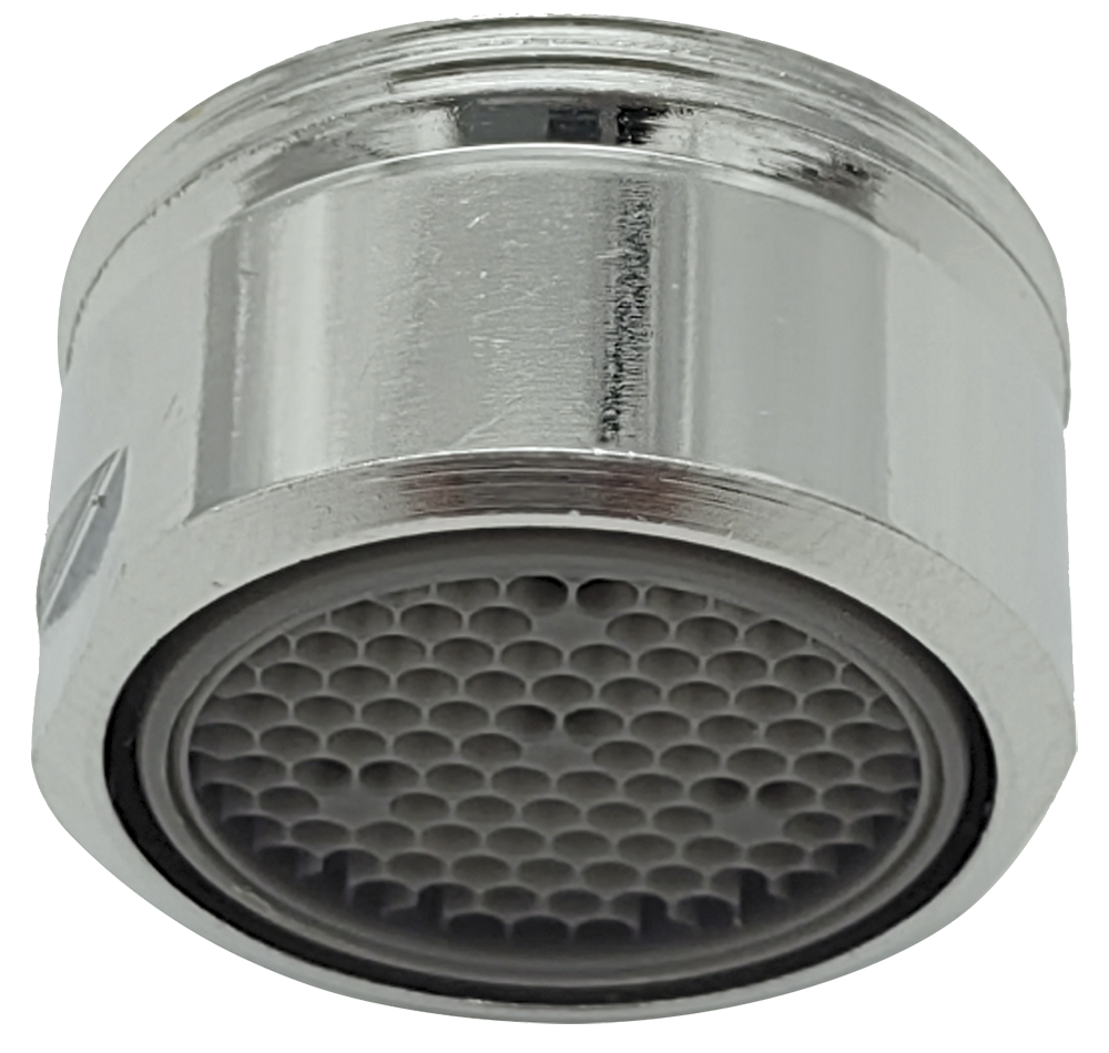 Aérateur chromé fixe pour robinet (6 lts/min)