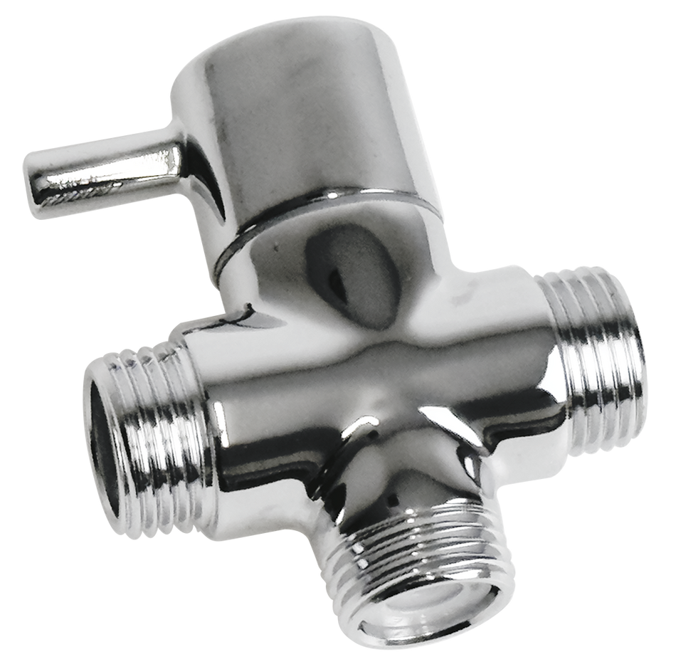 Vanne anti-retour melangeuse M-M-M en laiton chromé