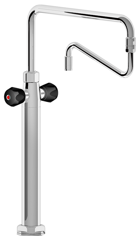 Robinet orientable sur colonne manette i
