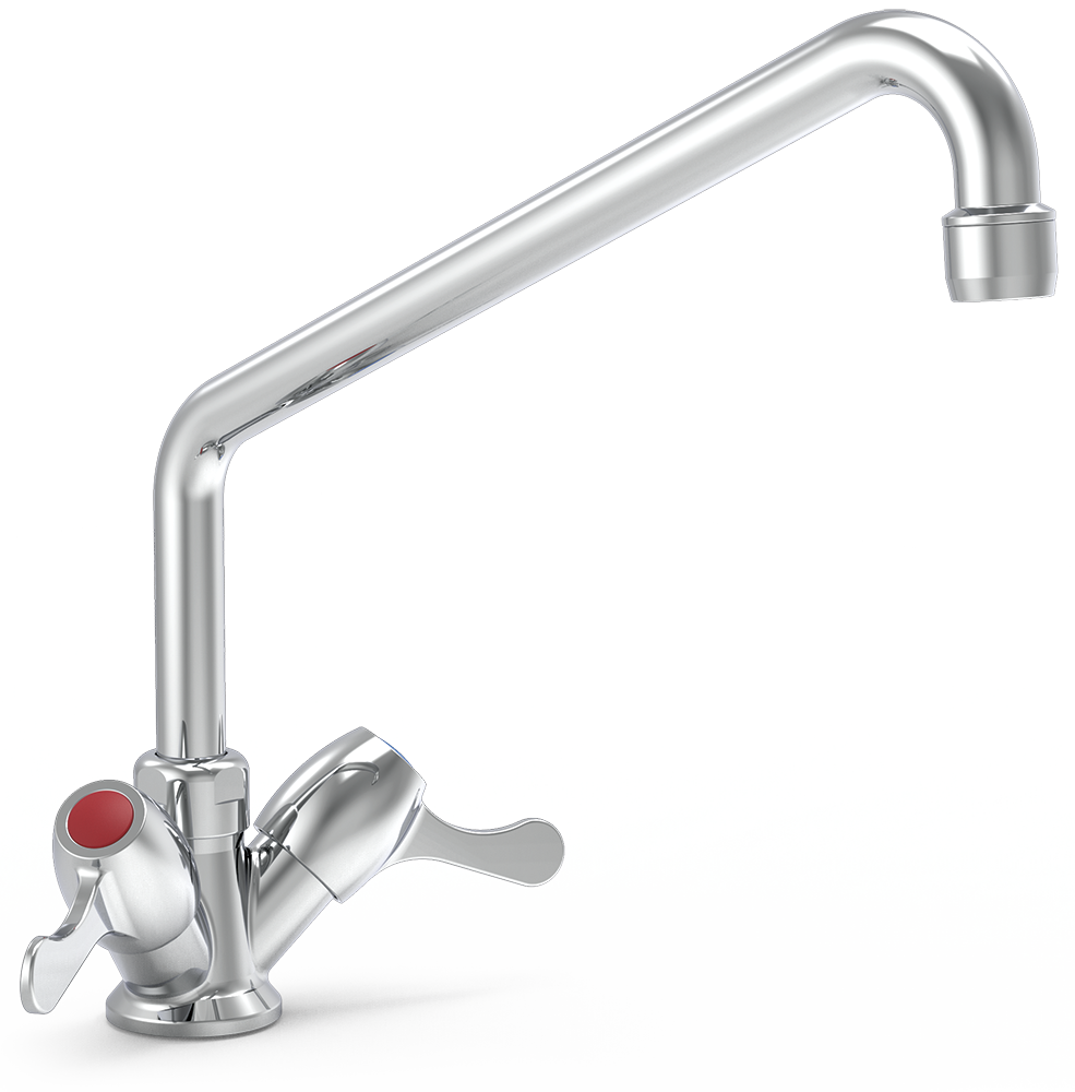 Robinet giratoire deux eaux modèle 1/4 d