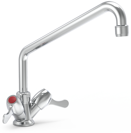 Robinet giratoire deux eaux modèle 1/4 d