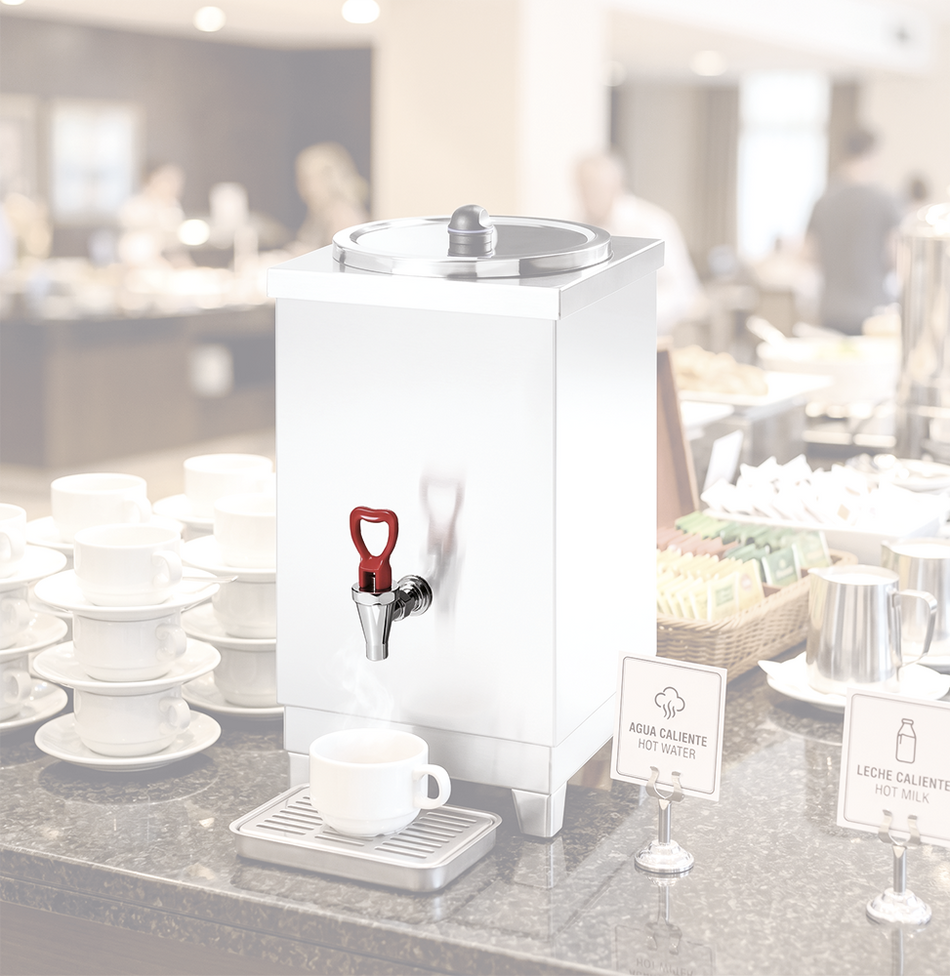 Robinet distributeur en acier inoxydable pour thermos et réservoirs