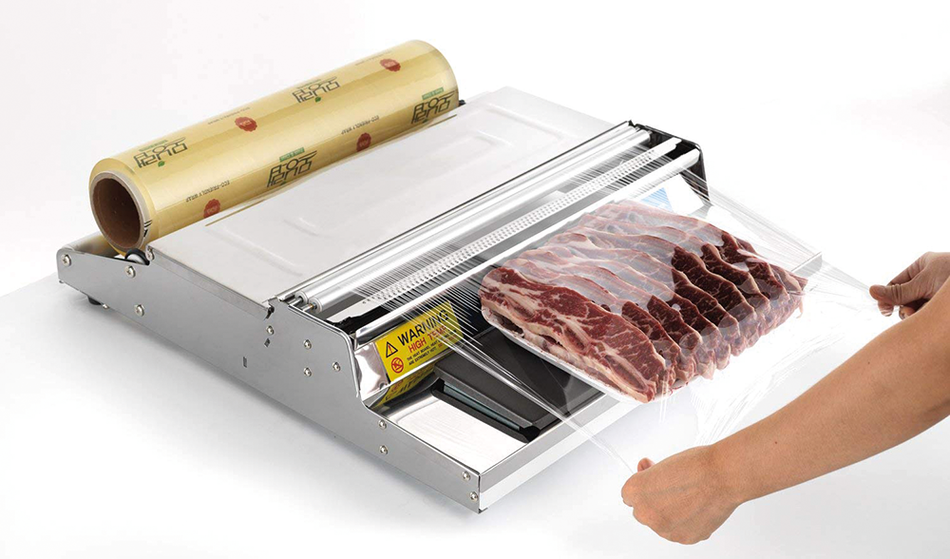 Machine à emballer alimentaire sur table