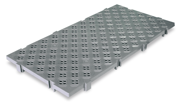 Non-Slip LLDPE Grating in Food-Grade Quality