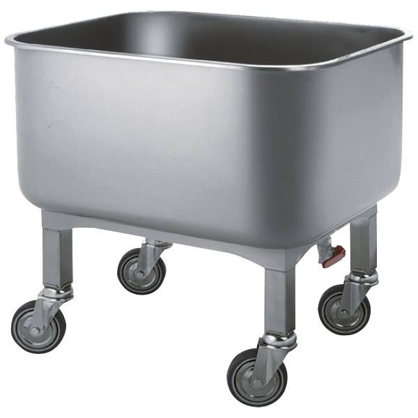 Chariot de lavage en acier inoxydable