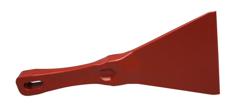 Spatule plastique, métal détectable, rou