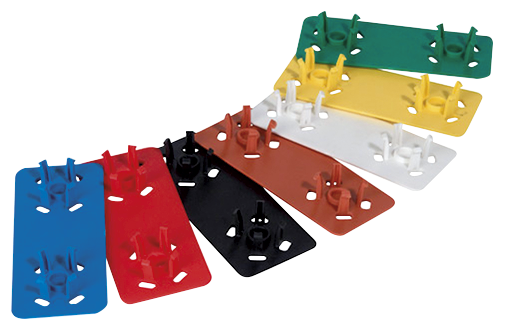 Pinces d'identification de couleur pour paniers de lave-vaisselle