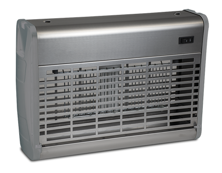 Tue mouches électrique inox à grille électrique 50 m2 sèrie UK-50 LED (remplace 485844)