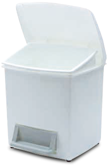Poubelle de toilette avec pédale et bac interne 8 litres