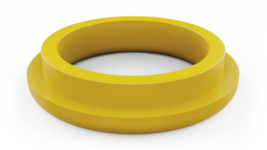 Caoutchouc jaune pour trou vide ordures en packs