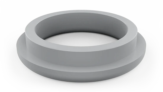 Caoutchouc gris pour trou vide ordures en packs