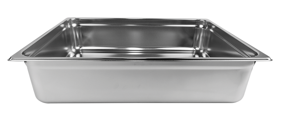 Bac gastro inox 2/1 (650x530 mm)