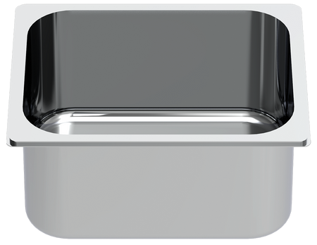 Bac gastro inox 1/2 (325x265 mm)