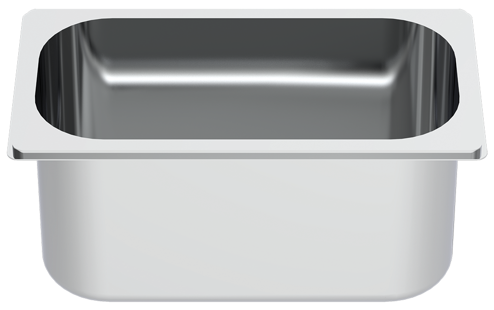 Bac gastro inox 1/3 (325x176 mm)