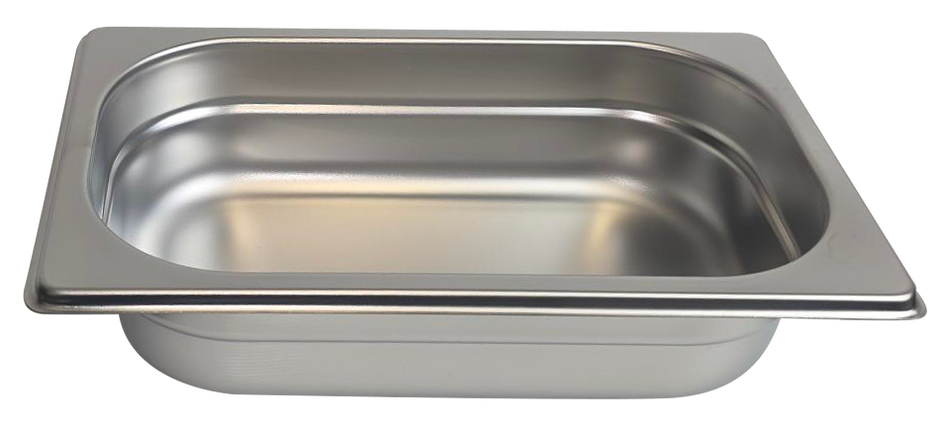 Vaschetta in acciaio inox 1/4 (265x162 mm) 