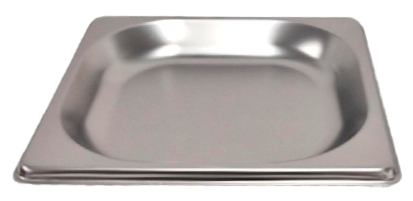 Vasca gastro in acciaio inox 1/6 (176x162 mm) 