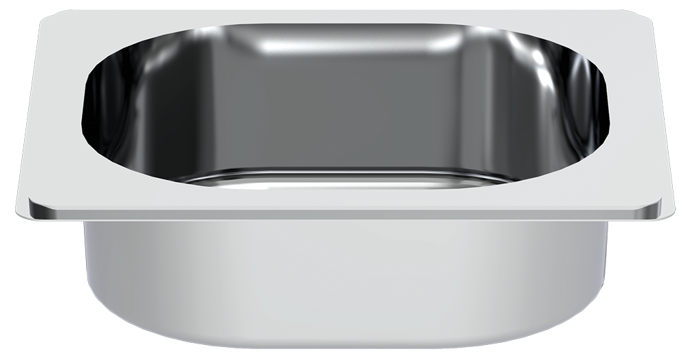 Bac gastro inox 1/9 (176x108 mm)