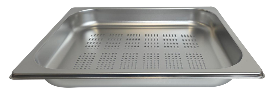 Vassoio gastro inox perforato 1/2 (325x265 mm) 