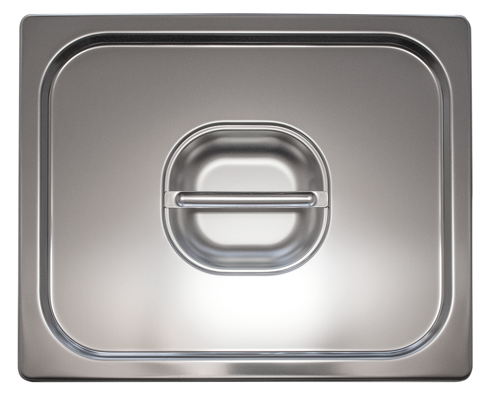 Couvercle inox pour bac gastronorme 1/2