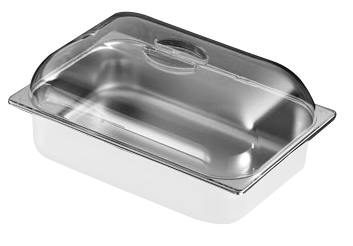 Couvercle bombé en polycarbonate pour ba
