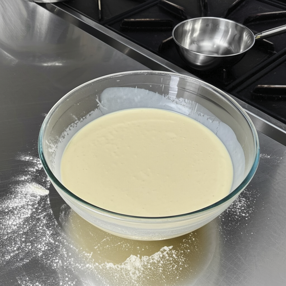 2.5 L glass mixing bowl