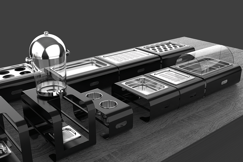 Présentoir Vertical Polyvalent Ligne Mini Buffet