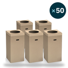 Cardboard bin for events 128 L